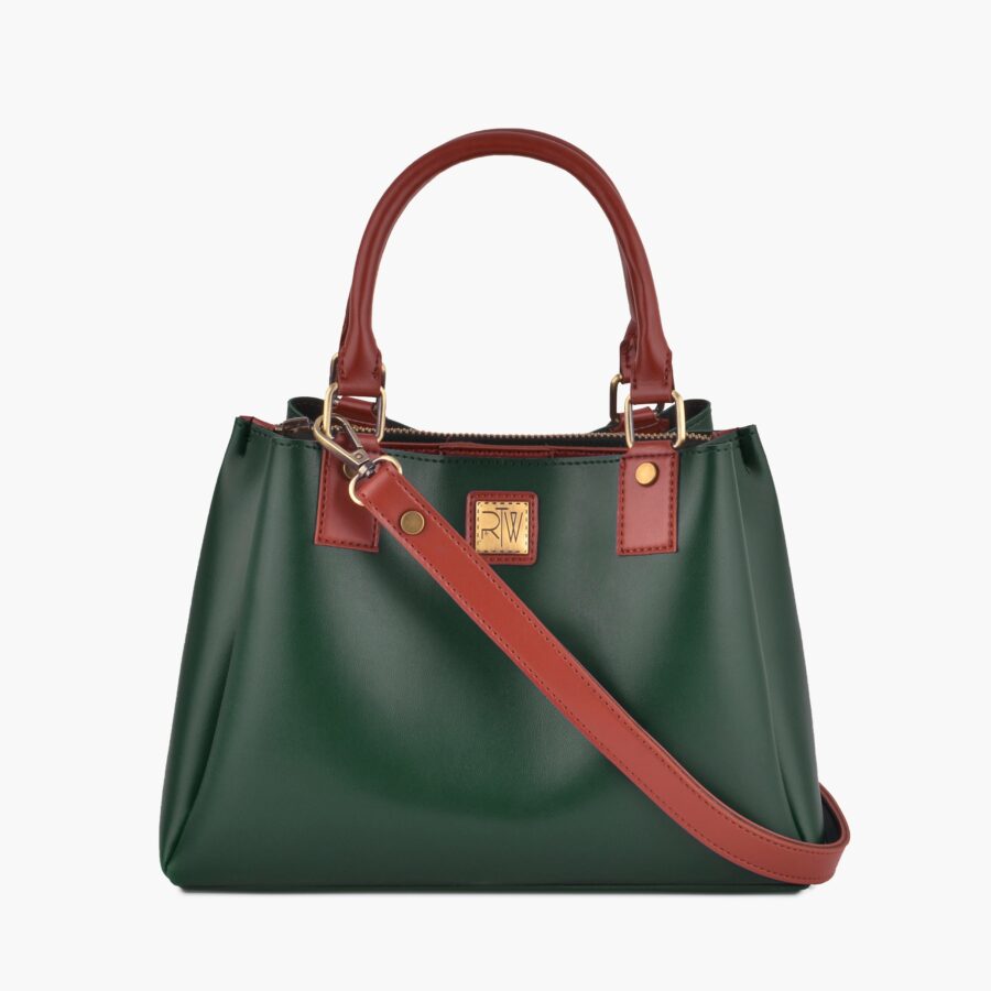 Designer Mini Bag green – front view